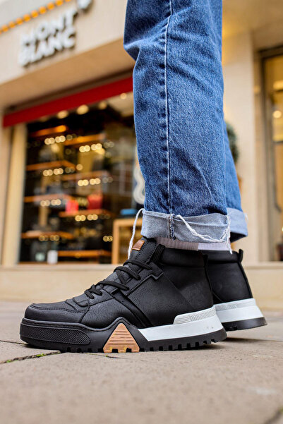 Mooien MN057 - GSBT Ghost Line Erkek Bot SIYAH/SIYAH