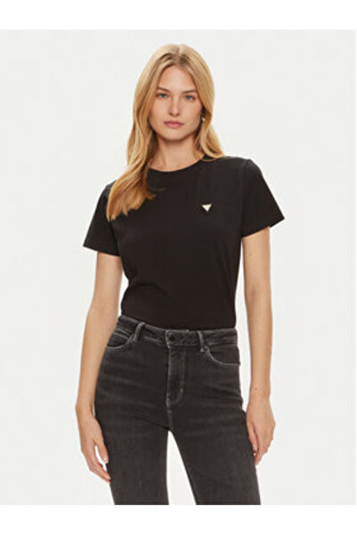 Guess Women's T-Shirt Black V4YI09J1314