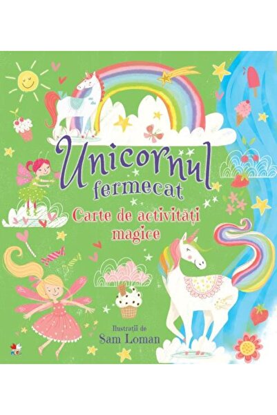 Editura Litera Unicornul fermecat. Carte de activitati magice