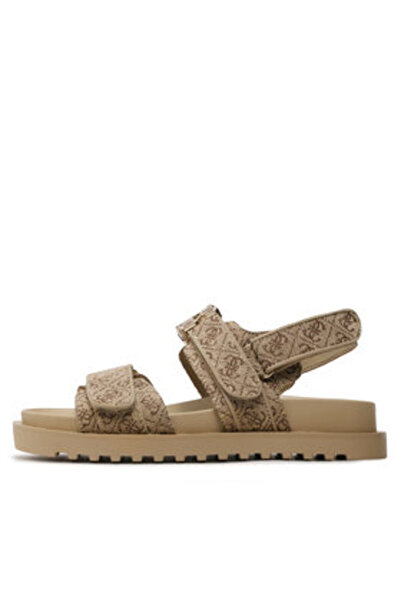 Guess Sandale pentru femei maro FL6FB2FAL03