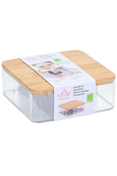 Touch Of Beauty منظم مستحضرات التجميل مع مرآة