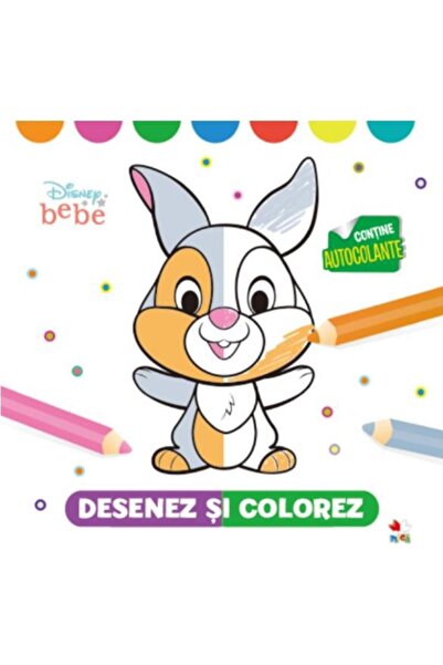 Editura Litera Disney Bebe. Desenez si colorez