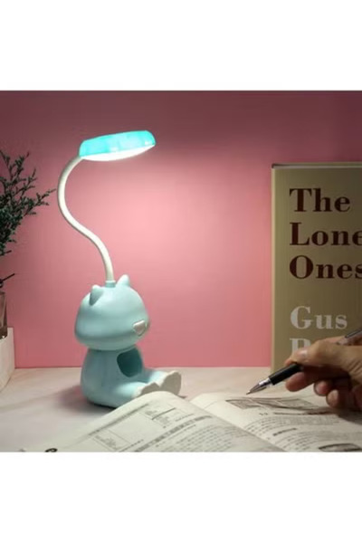 Raffine Multifunction Bear Desk Lamp with Storage, USB Charging, Phone Holder & Adjustable Wire