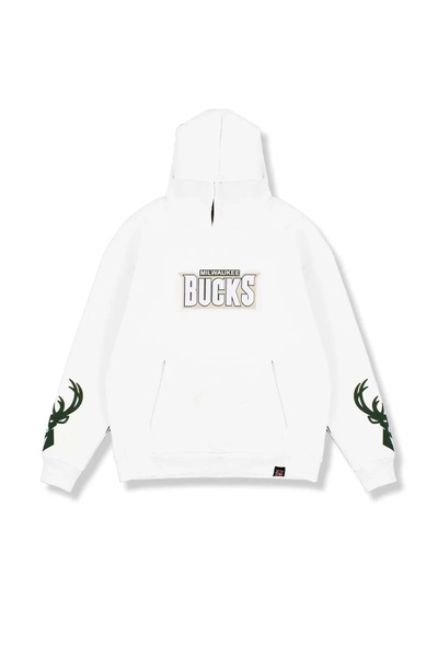 Tarzsokak Bucks Imprimeu pe spate Ecru Oversize Unisex