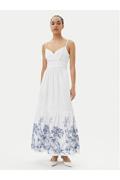 Guess Rochie de vară pentru femei, albă, W5GT26WH580