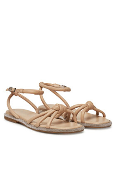 Guess Sandale de damă bej FLJSLOLEA03