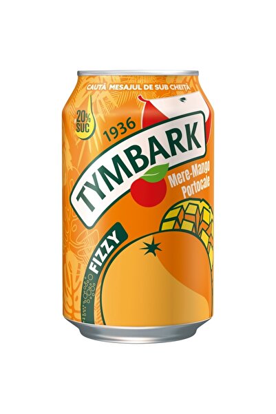 Tymbark Bautura necarbogazoasa Tymbark Fizzy cu mere, mango si portocale 0.33L