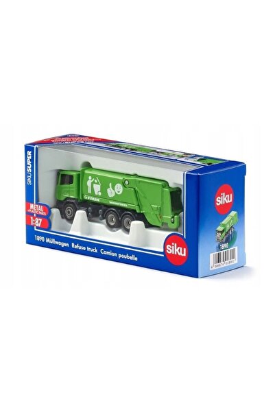 Siku Masinuta de gunoi, Siku, 1:87, Plastic, Verde