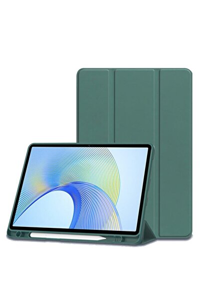 Dali Protective Case for Honor Pad X9/X8 Pro, FoldPro, Stand Type, -Leather, Dark Green