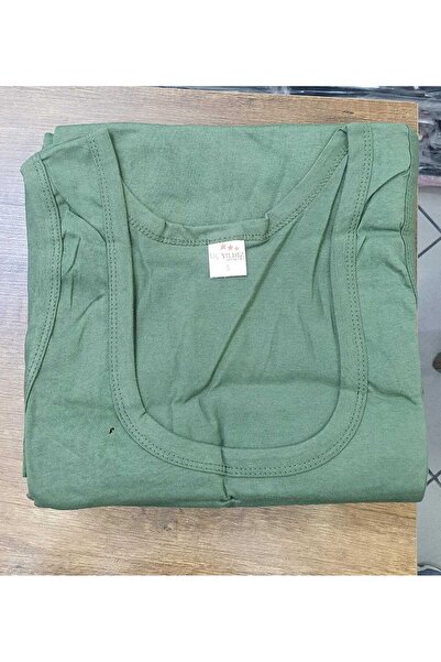 ZİRVE HOMEWEAR Military Khaki Singlet 6 Pack