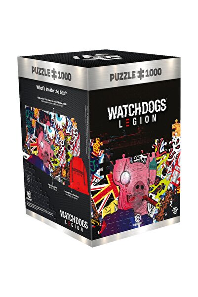 Good Loot Puzzle Watch Dogs: Legion - Pig Mask, Good Loot, 1000 pieces, Multicolor