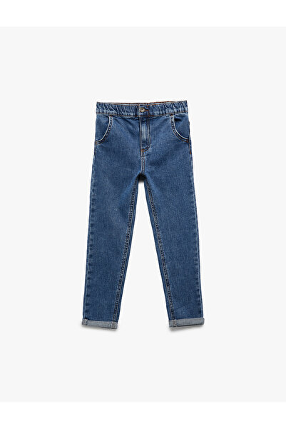 Koton Pamuklu Relax Fit Denim Pantolon