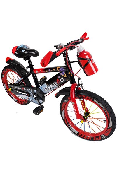 JHT Children's Bicycle 10-14 Years with Water Bottle Holder JHT, 20 Inch, Red
