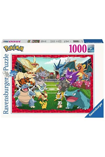 RAVENSBURGER Puzzle 1000 pieces Ravensburger, Pokemon, Multicolor