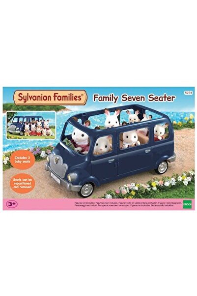 SYLVANIAN FAMILIES Set 7xFigurines, Sylvanian Family, Rabbit, Multicolor, 3+