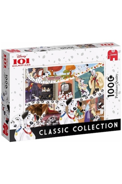 Jumbo Puzzle din 1000 de piese - 101 Dalmatieni