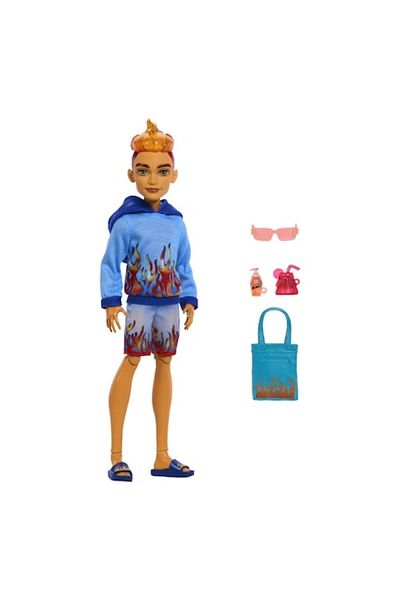 mattel Monster High Doll HRP69, Heath Burns, Multicolor, 4+ years