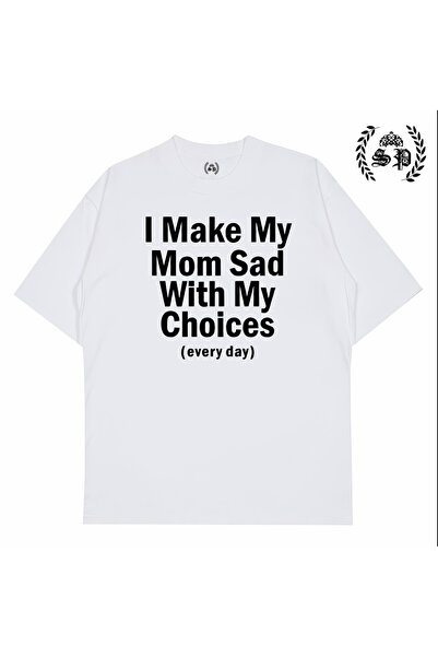 StartMore I Make My Mom Sad with My Choices Vintage Y2K T-Shirt