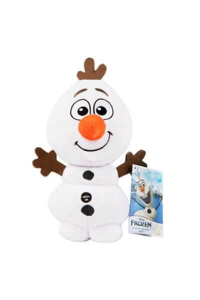 Frozen Jucărie de pluș cu sunete, Disney Frozen, model Olaf, 20 cm