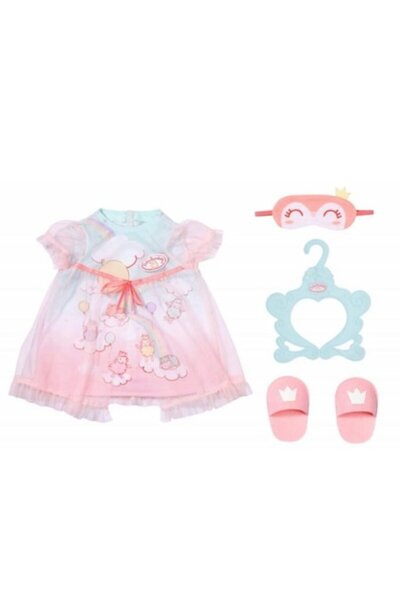 Baby Annabell Set rochie de noapte papusa + 3 accesorii Sweet Dreams, Baby An...
