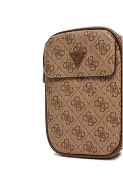 Guess Geantă maro pentru bărbați HMMILOP5425