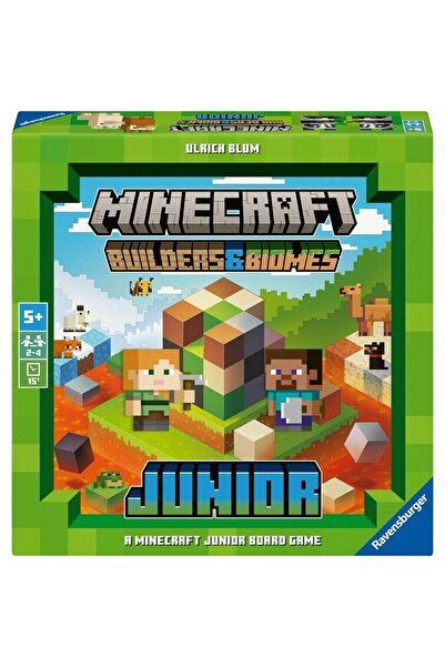 MINECRAFT : Επιτραπέζιο παιχνίδι για παιδιά Builders and Biomes, Ηλικίες 5+, Πολύχρωμο