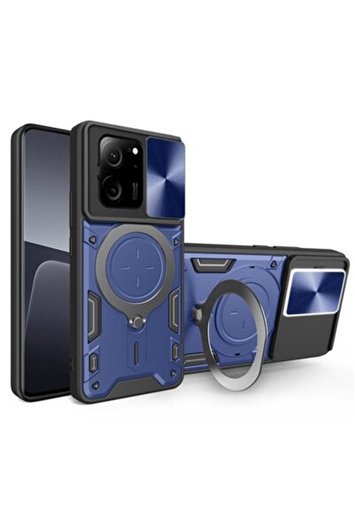 Dali Husă de protecție compatibilă cu Xiaomi 13T/13T Pro, CamGuard Pro, albastru-negru