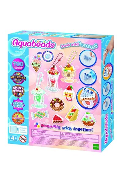 OEM Σετ χειροτεχνίας με γλυκές λιχουδιές Aquabeads, πολύχρωμο