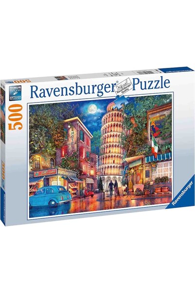 RAVENSBURGER Puzzle - Streets of Pisa, 500 pieces