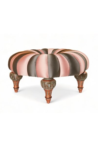 Mobilya Müzesi Pink And Grey Puf & Bench