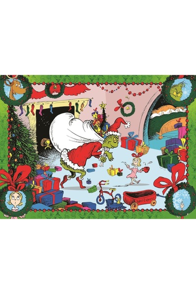RAVENSBURGER Puzzle Grinch XXL 100 pieces, Ravensburger, 49x36cm