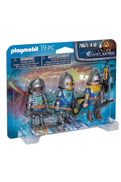 Playmobil Novelmore - Set of 3 figurines, Knights