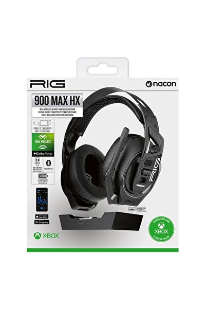 Nacon Rig Wireless Headset 900 Max Hx Black