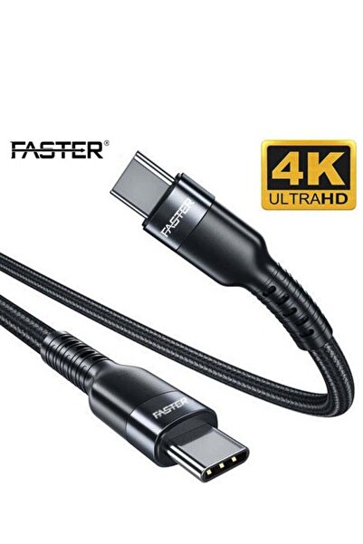 Faster 100W USB-C to C Fast Charging Cable 1 Meter
