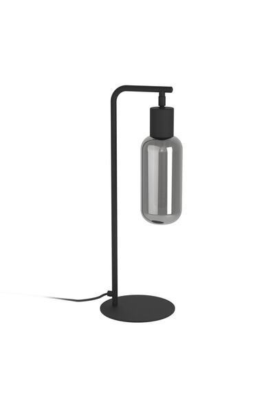 Eglo Floor lamp, steel structure, glass shade, LED source with E27 socket, 4 W, attractive finish, 50...