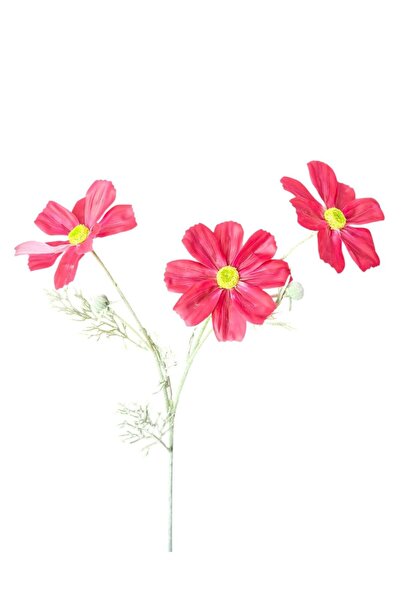 YAPAY ÇİÇEKÇİNİZ Τεχνητό λουλούδι από ινούς 60 εκ. με υγρή υφή – Διακοσμητικό λουλούδι σαλονιού και τραπεζιού με ρεαλιστική εμφάνιση