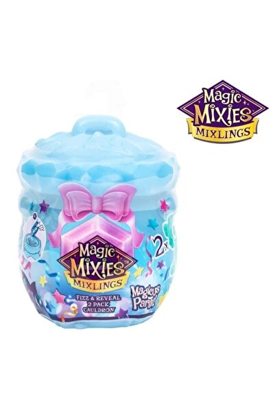 GIOCHI PREZIOSI Magic Mixies 2 Figurines Mixlings Magicus Party with Cauldron S4