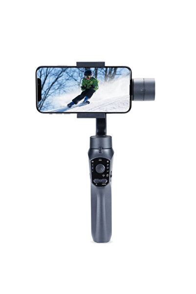 Techsuit Stabilizator Gimbal pentru telefon cu urmărire facială F10 Pro