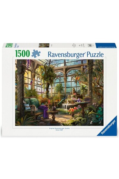 RAVENSBURGER Puzzle - Casa plina de plante, 1500 piese