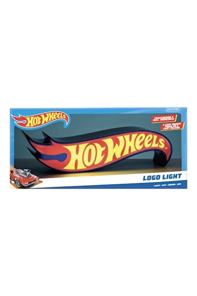 Paladone Lampă Hot Wheels cu logo Paladone, USB sau baterii, multicoloră, 31 cm