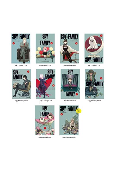 Gerekli Şeyler Spy X Family 1 2 3 4 5 6 7 8 9 10 LU SERİ