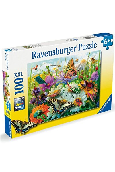 RAVENSBURGER Puzzle XXL - Wonderful World of Insects, 100 Pieces