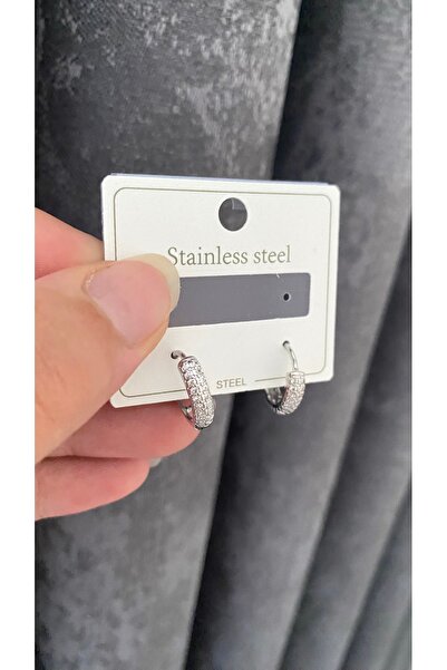 Eva shopping Gümüş halka küpe