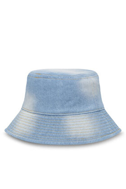 Guess Pălărie albastră pentru femei AW5289COT01