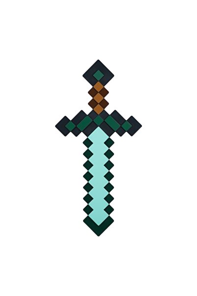 MINECRAFT Νυχτερινό Φανάρι Diamond Sword για Παιδιά, 40 cm, Πολύχρωμο