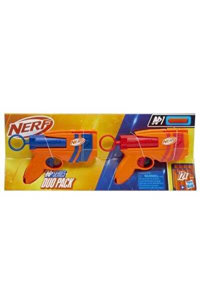 Hasbro Σετ 2 pistoale cu proiectile din burete, Nerf: Pachet Duo din seria N