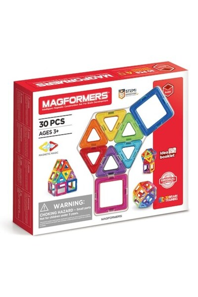 Magformers Magnetic Construction Set Magformers, 30 Pieces