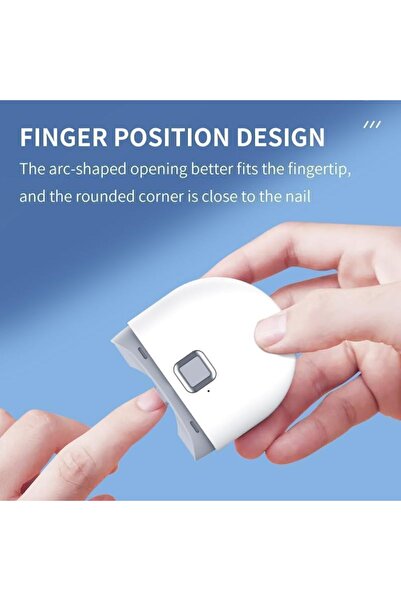 DLC مقص أظافر كهربائي DLC-32635 يعمل بنقرة واحدة مع خاصية الطحن المتزامن