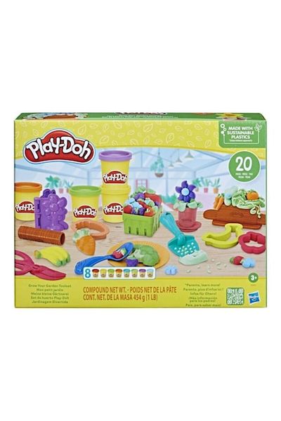 Hasbro Set instrumente de gradinarit pentru copii, Play-Doh, Plastic, Multicolor