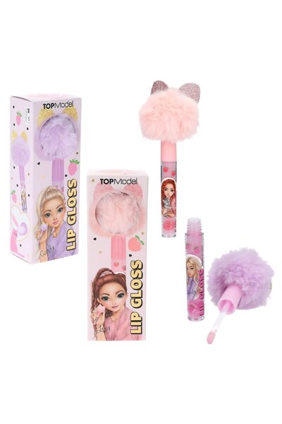 Top Model Lip Gloss TopModel Pompom - Purple